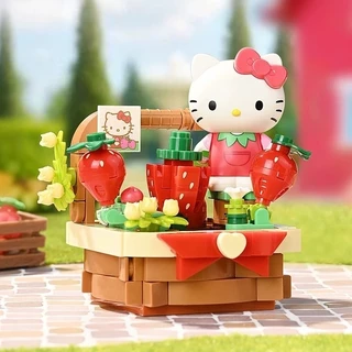 ชุดตัวต่อ Keeppley x Sanrio Building Blocks : Strawberry Town