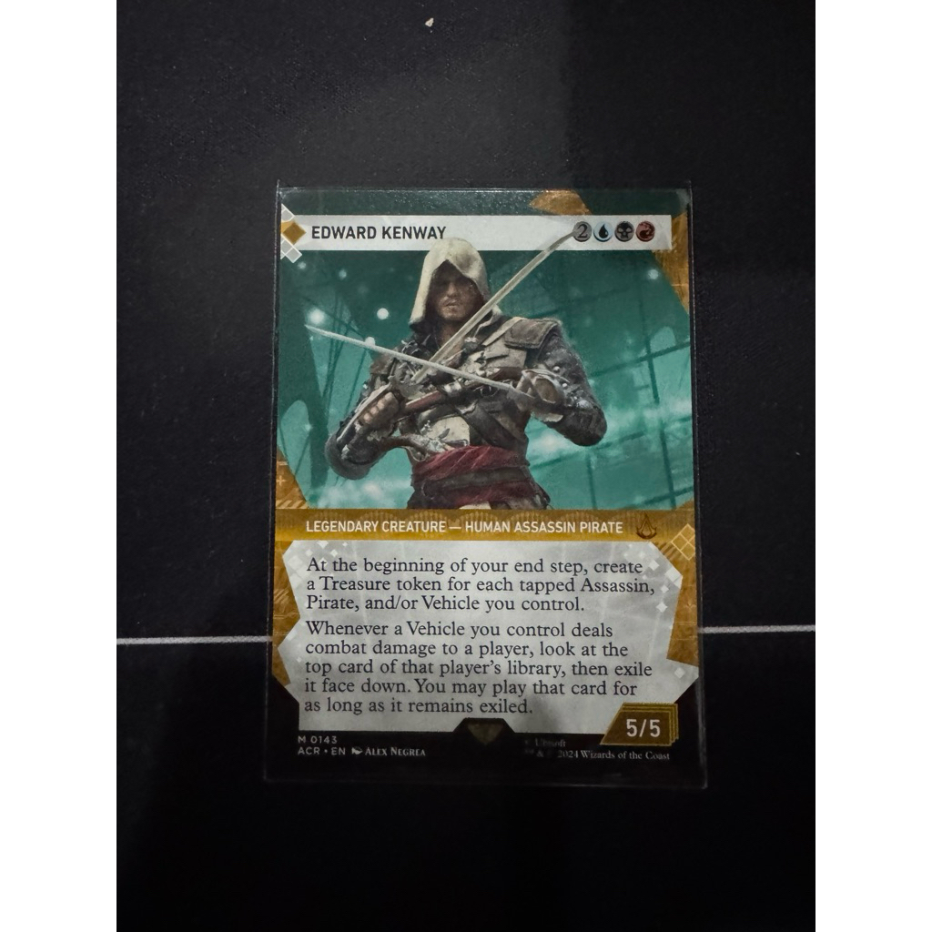 MTG Universes Beyond: Assassin's Creed Variants: Edward Kenway (0143 - Showcase)