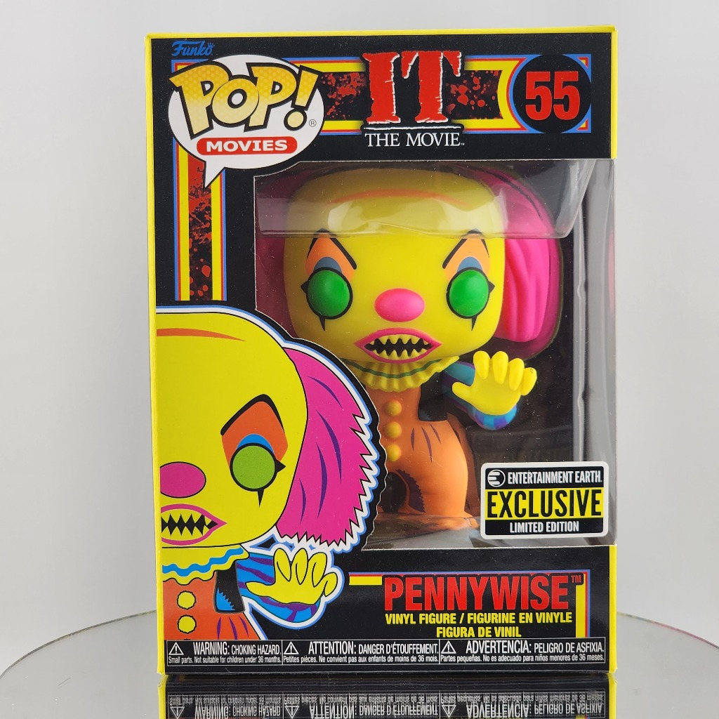 Funko Pop IT - Pennywise [สะท้อนแสงBlackLight] EE Exclusive 55