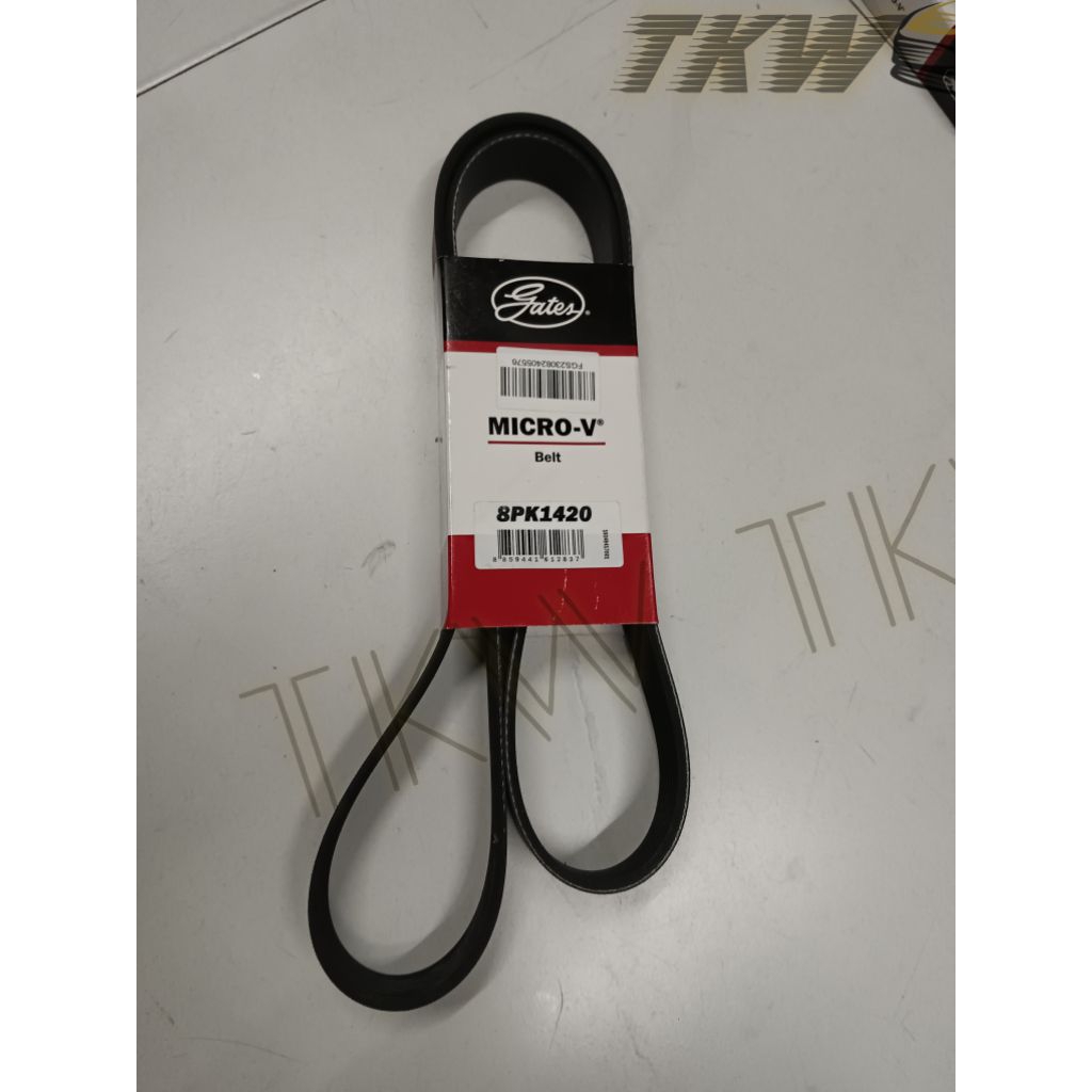 8PK1420 สายพานหน้าเครื่องสำหรับ 8 ร่อง ยี่ห้อ Gates