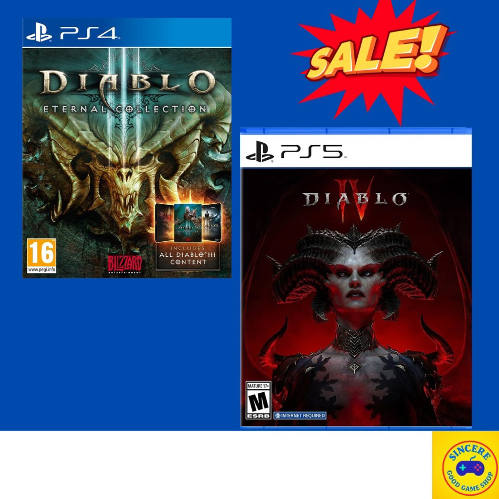DIABLO 3 (PS4) / DIABLO lV (PS5) (มือ2)