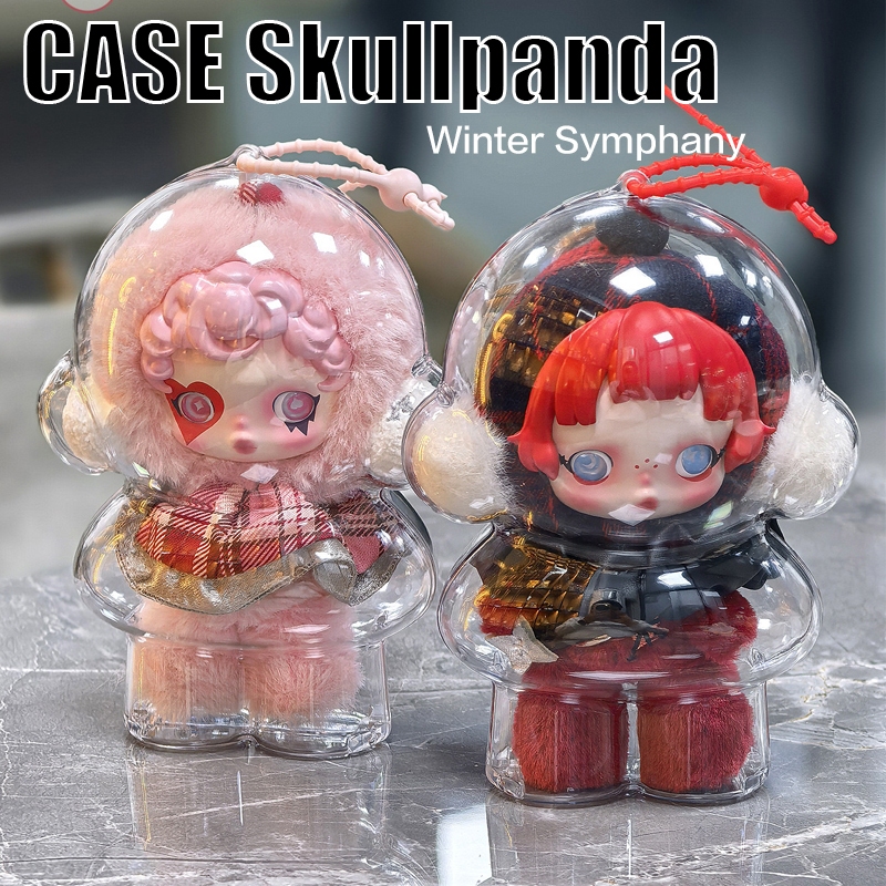 【พร้อมส่งจากไทย】skullpanda winter symphony เคสใสป้องกัน SKULLPANDA จี้กระเป๋าเป้ป้องกัน ชุดเสื้อผ้า 
