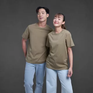 เสื้อโคตรเย็น Basic T-Shirt Ultra Cool Mynds รุ่น Regular โคตรเย็น สีเอิร์ท กรีน-Earth Green