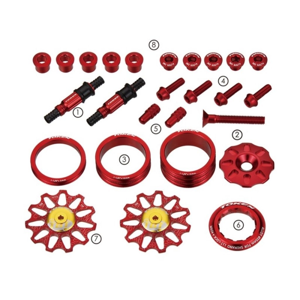 𝗧𝗢𝐊𝗘𝗡 TK671S iBLING BOX  ชุดแต่ง  Shimano 11T cassette