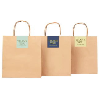 สติ๊๊กเกอร์ ขอบคุณ THANK YOU STICKER มินิมอล minimal 14 สี มีหลายขนาด