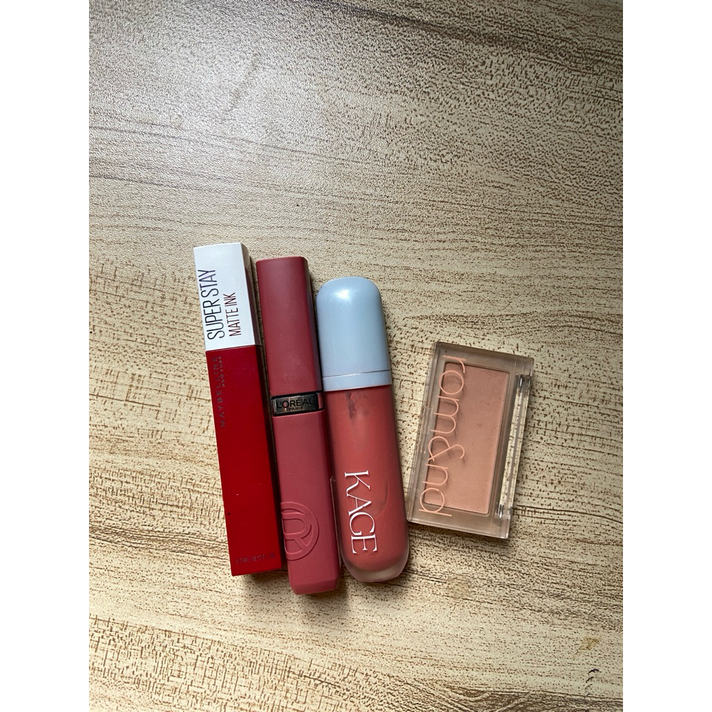 ส่งต่อเครื่องสำอาง สภาพ80-99% Maybelline/Wetnwild/canmake/Laka