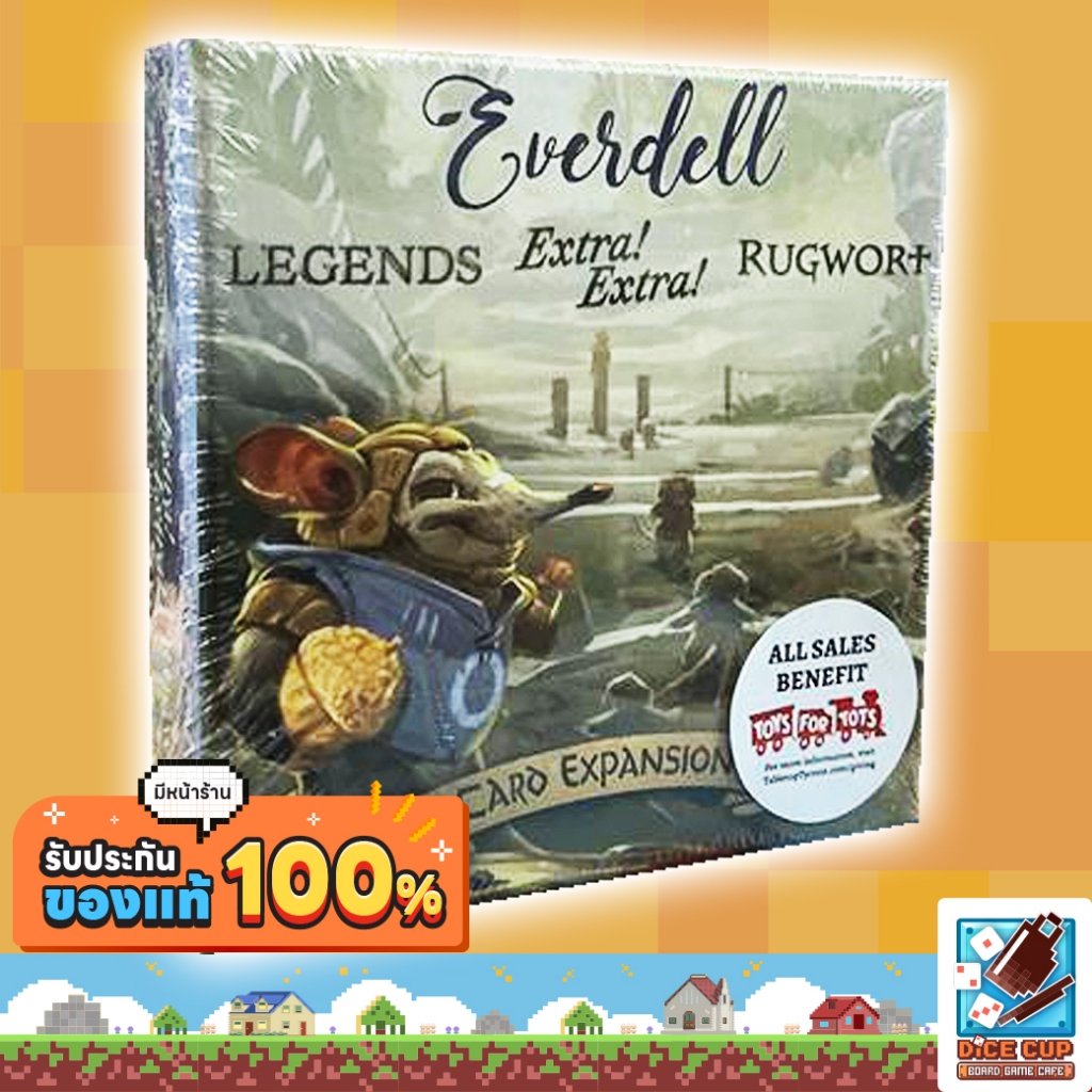 [ของแท้] Everdell Legendary Extra Extra&Rugwort Card Expansion Board Game