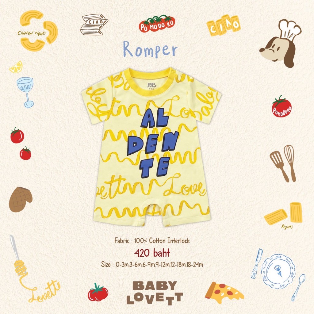 18 Bon Appétit Baby - Romper