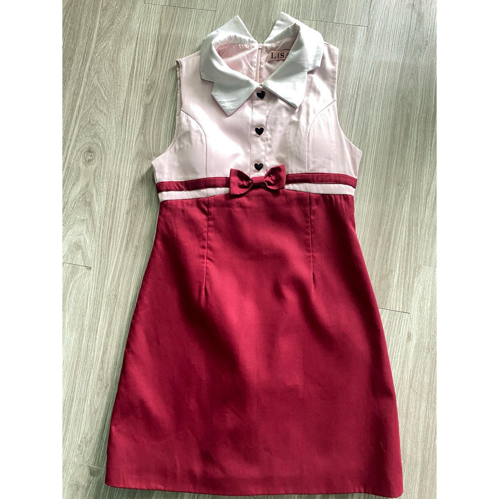 เดรสแขนกุด ป้าย Lisa