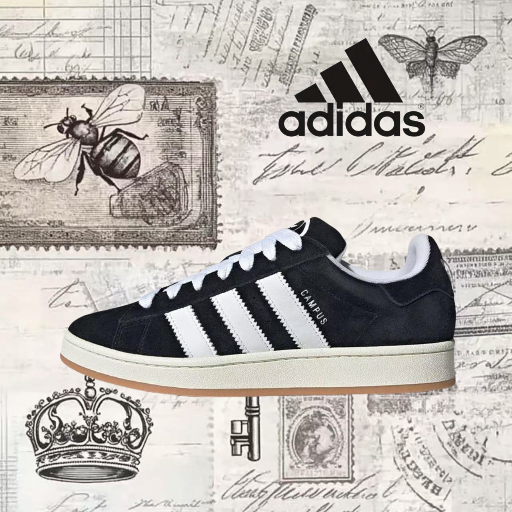 🎉（ของแท้ 100 %）adidas originals Samba OG HQ8708 สีดำ