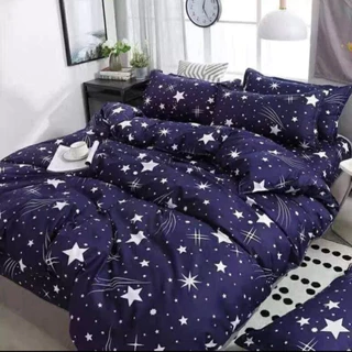 ชุดผ้าปูที่นอน+ผ้าห่ม เซ็ต 6 ชิ้น ขนาด 3.5-5-6 ฟุต เนื้อผ้า cotton พร้อมส่ง