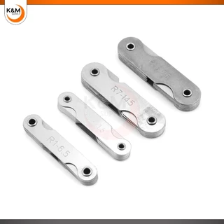 หวีวัดอาร์ เกจวัดรัศมี ขนาด R 1 - 100 - Radius Gauge