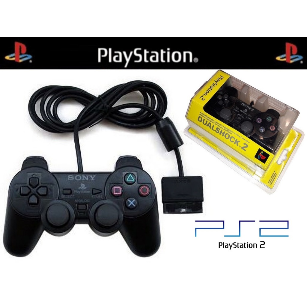 ใหม่! พร้อมส่ง จอย​ PS2 จ​อยPlaystation​2 จอยเกมPS2 สินค้า​คุณภาพ จอยเกมส์ PS2 Playstation 2
