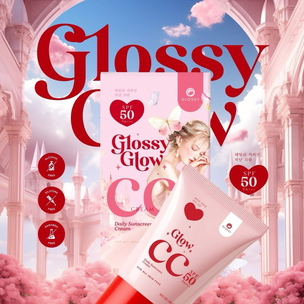 กลอสซี่ โกล์ว Glossy Glow Glossy Glow CC Cream ขนาด 10 ml