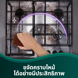 3M™ Scotch-Brite® สก๊อตช์-ไบรต์ แผ่นใยขัดขจัดคราบไหม้, รุ่นขัดงานหนักพิเศษ