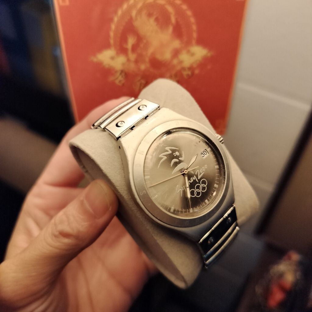 นาฬิกาSwatch Iron vintage2000'sแท้ญี่ปุ่นมือสอง