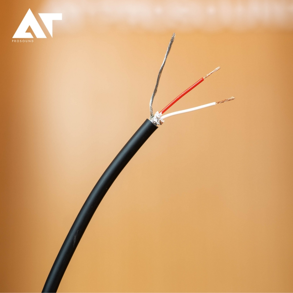 VL Audio VLine M26 (ราคา 1-5 เมตร) สายไมค์ สายสัญญาณ V-Line VL คุณภาพ สายขนาด 2 x 0.2mm²  ATProsound