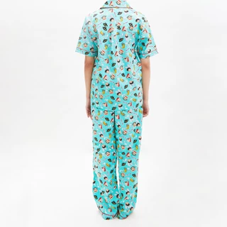 PAUL FRANK ชุดนอนกางเกงขายาวใส่ได้ทั้งชายและหญิง TECH PARADOX PANTS SET 2025