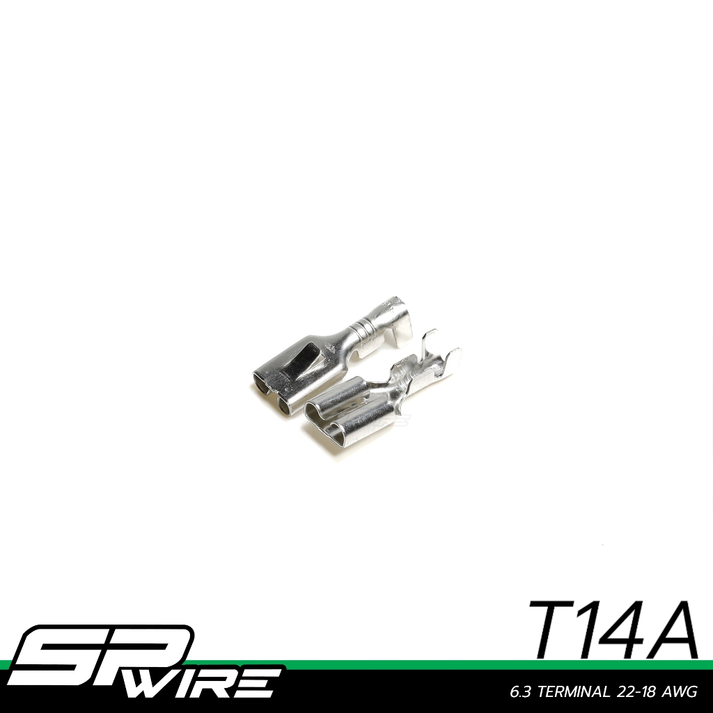 T14A  #CHINA TERMINAL 22-18 AWG-Spwire motorsportwiring  (ราคาต่อตัว)
