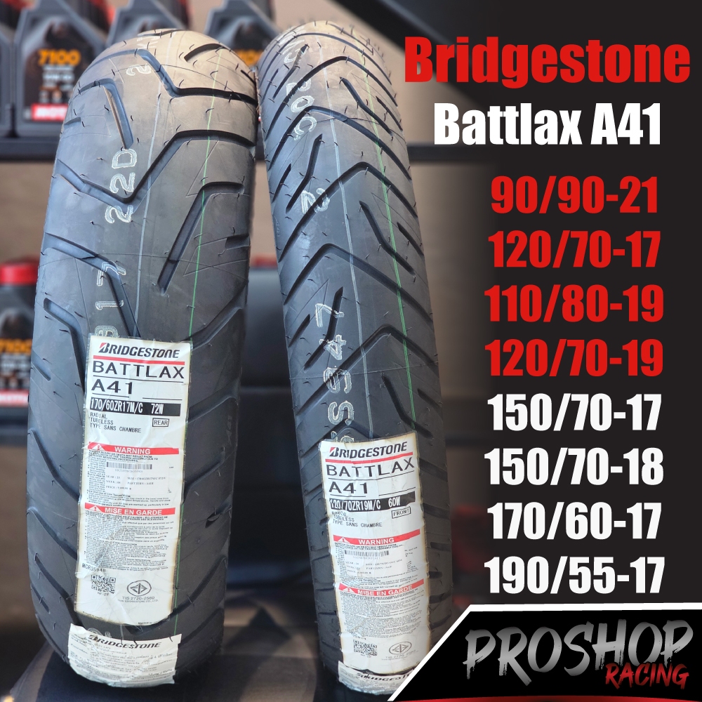 💥ส่งฟรี💥ยาง Bridgestone Battlax A41 CB500X Tenere, V-strom650, F700gs, Tiger800 F850GS Africa twin