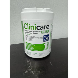 Clinicare Ultra แผ่นเช็ดทำความสะอาดได้ทุกพื้นผิว ทิชชู่เปียก