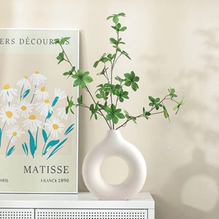 แจกันกลม - ใบระฆังญี่ปุ่น 🌿ใบไม้ปลอม ต้นระฆังญี่ปุ่น ต้นไม้ม…