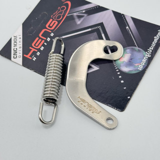 วงเดือนขาตั้งคู่ สปริงขาตั้งคู่เวฟ125R/S/iบังลม งานสแตนเลส ง…