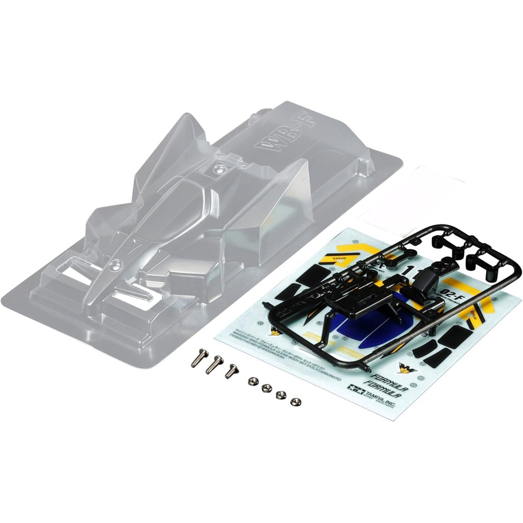 บอดี้ใสแท้  Tamiya Item #15503 – Winning Bird Formula Clear Body Set (Polycarbonate)