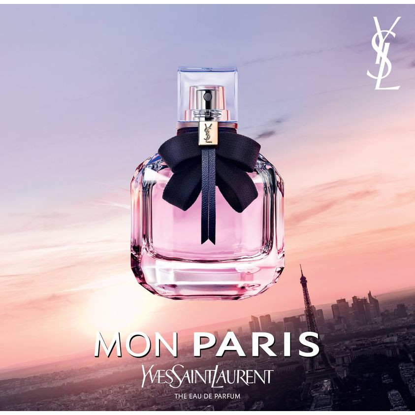 🔥ของแท้ นํ้าหอมผู้หญิง🔥 YSL Mon Paris EDP Yves Saint Laurent "Sweet Girl Floral & Fruity" 90ML น้ำหอ