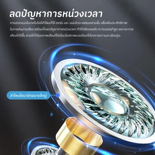 Trionix X55 หูฟังบลูทูธ หูฟังใส่นอน อันเล็กไม่เจ็บหู ใส่นอนหลับสบาย บลูทูธ5.3 หน้าจอLED ฟังเพลงสบาย
