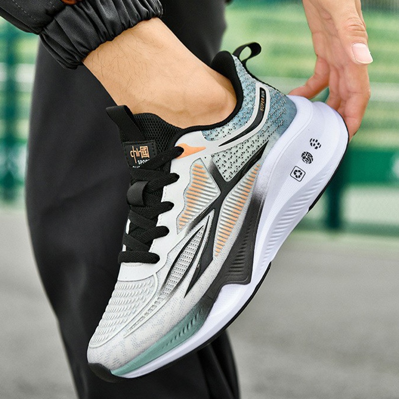 XWshopee ของดีบอกต่อ รองเท้าผ้าใบแฟชั่นทรงสปอร์ต มีให้เลือก 3 สีแบบสุดเท่ ใส่ได้ทุกโอกาส พื้นนิ่มกระชับเท้า ราคาดีมาก จำ - รูปที่ 4