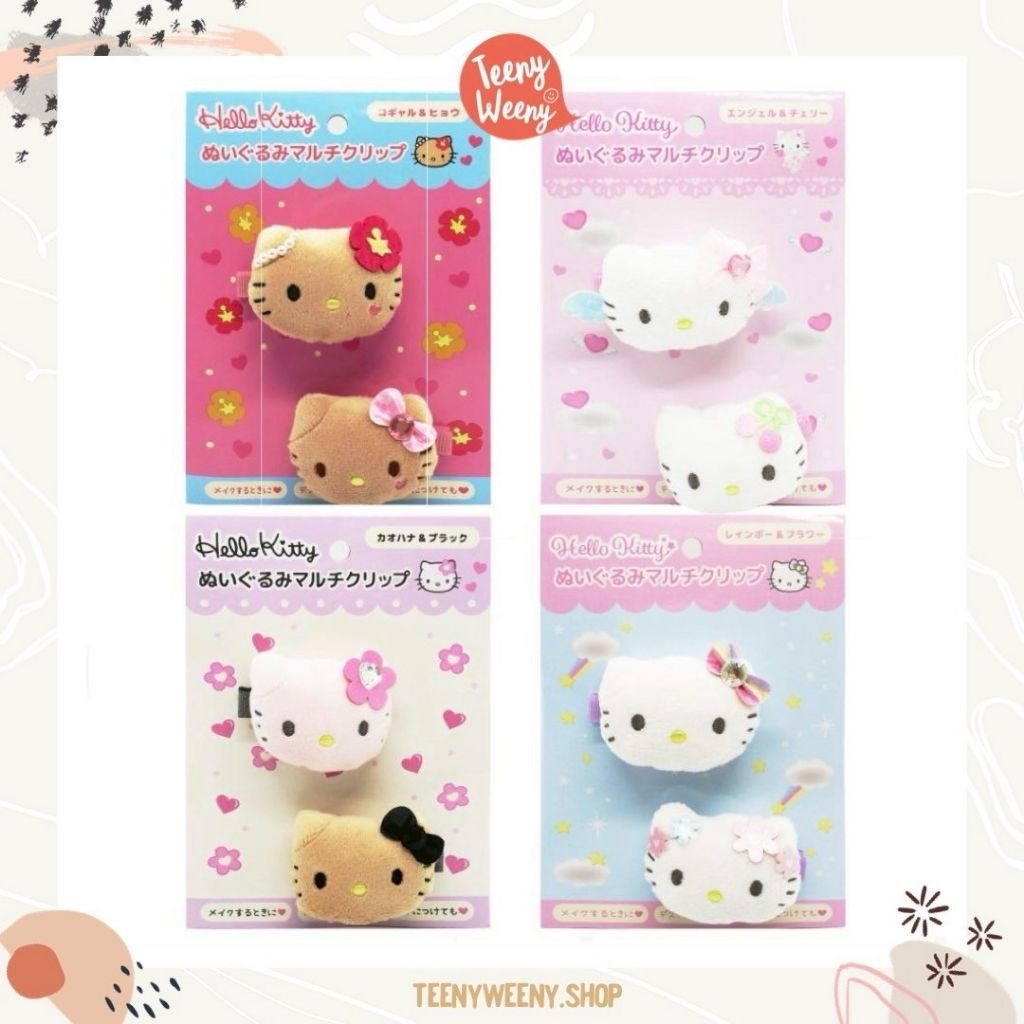 กิ๊บซานริโอ้ กิ๊บคิตตี้ รุ่น Lolita Hello Kitty Hair Clips