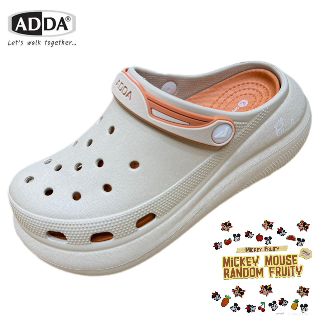 ADDA รองเท้าแตะ รองเท้าหัวโต ผู้หญิง รุ่น 59G01 ขนาด 4-7 พร้อมส่ง