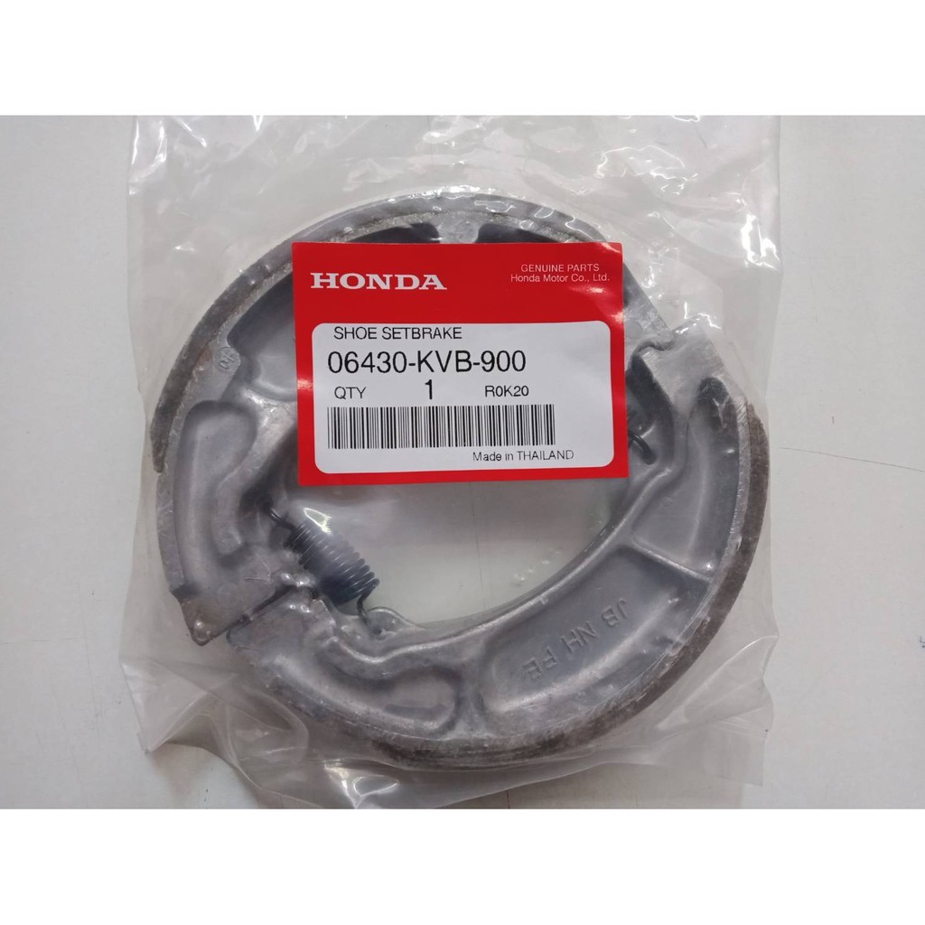 ชุดผ้าเบรกหลัง CLICK  แท้ศูนย์ (06430-KVB-900)