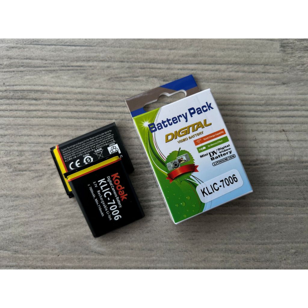 🔥 จัดส่งเร็ว 🔥แบตกล้อง Kodak รุ่น KLIC-7006 Kodak Easyshare PixPro FZ55 FZ55 FZ53 FZ52 FZ51 MD30 M57