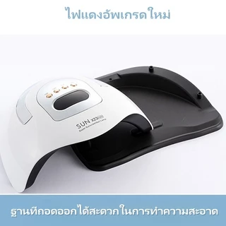 Nail.World 380W เครื่องเป่าเล็บ SunX23max 81 LEDs ดวง แห้งเร็ว เหมาะกับเล็บเจลทุกประเภท เล็บโคมไฟจอแสดงผล LCD เล็บเครื่อ