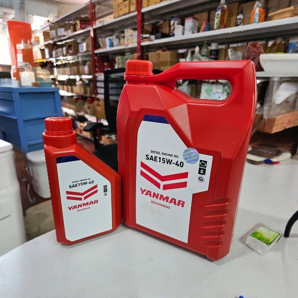 น้ำมันเครื่องยันม่าร์CF4 สำหรบรถไถนั่งขับ (SAE15W-40) ขนาด1L และ5L