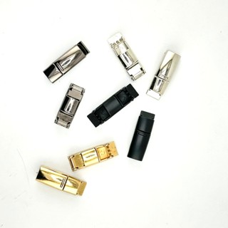 ตัวล็อคเชือกรองเท้า โลหะ ล็อคยางยืดแบนกว้าง 8 มิล(ราคาต่อ2ชิ…