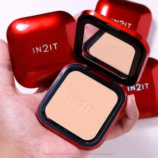 (ส่งด่วน) IN2IT Ultra Smooth Powder Pact SPF35 PA+++ แป้งผสมรองพื้น เบลอผิว คุมมัน [USP]