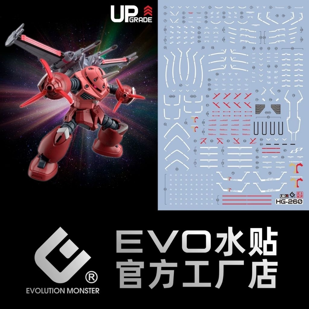 HG Z'GOK [Seed Freedom Ver.] EVO Decal