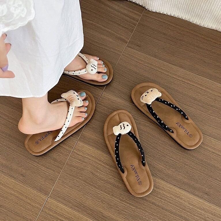 TX35 รองเท้าแตะผู้หญิง หูหนีบ แฟชั่น ใส่สบาย น้ำหนักเบา