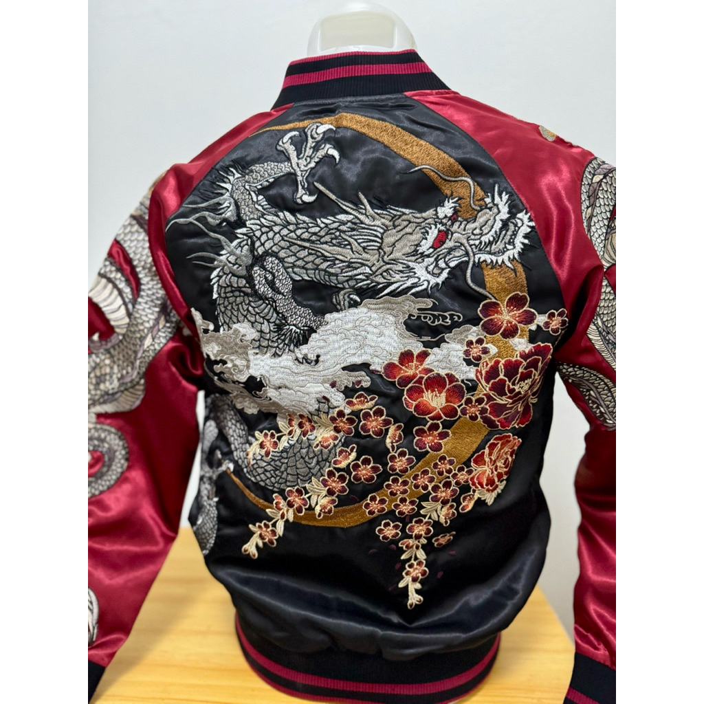 sukajan jacket เสื้อปักลายมังกร เสื้อแจ็คเก็ตญี่ปุ่น ซูกะจัน สุกะจัน