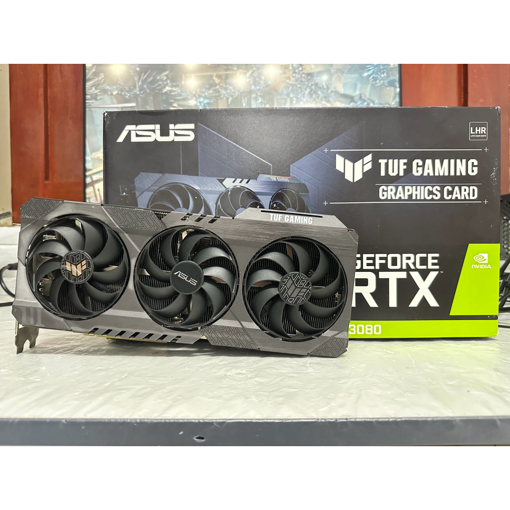 VGA ASUS TUF RTX3080 GAMING OC 10GB (การ์ดจอมือสอง)