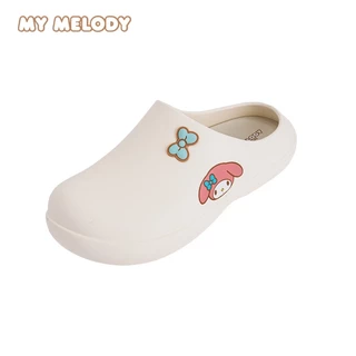 MY MELODY รองเท้าสวมเปิดส้น รองเท้าสลิปเปอร์ พื้นหนาสวมใส่สบายเท้า ผลิตในไทย ลิขสิทธิ์แท้ รุ่นMM-103