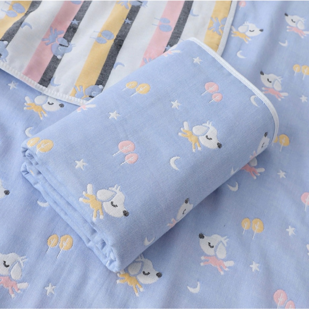 ผ้าขนหนูสาลู ผ้าเช็ดตัวสาลู รุ่น 6 ชั้นขนาด70x140cm - รูปที่ 7