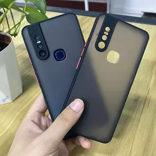 เคสขอบสีหลังด้าน สำหรับ Vivo V15 V15Pro V11i Y30 Y50 V9 Y85 Y19 Y15S Y01 Y01A V25 เคสกันกระแทก