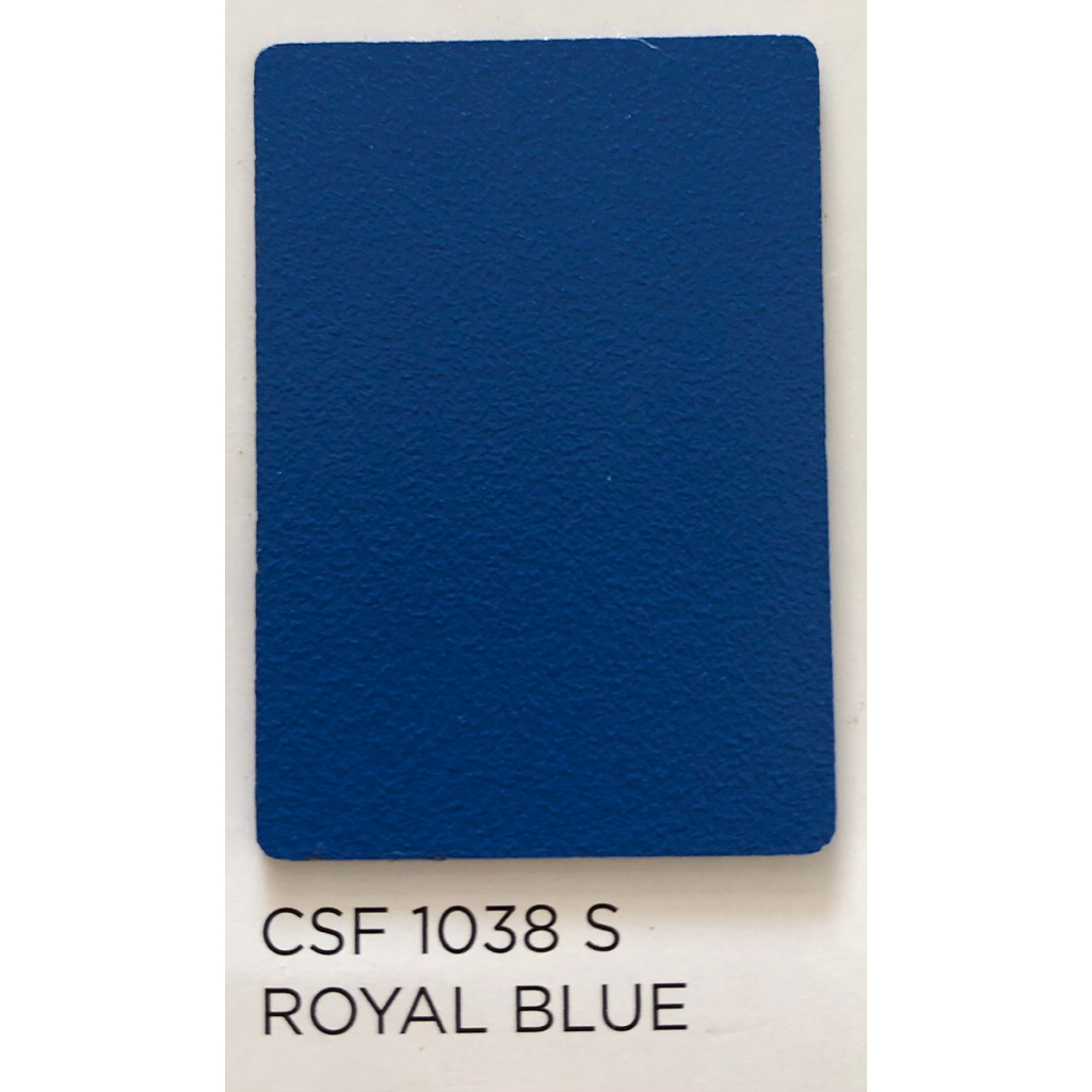 แผ่นลามิเนต Virgo CROMA new collection  CSF 1038 S Royal Blue ขนาด 120 x 240 ซม. หนา 0.6 มม.