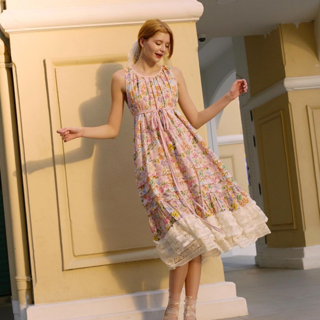 LINENNE - Chloe Dress (แบบแขนกุด)