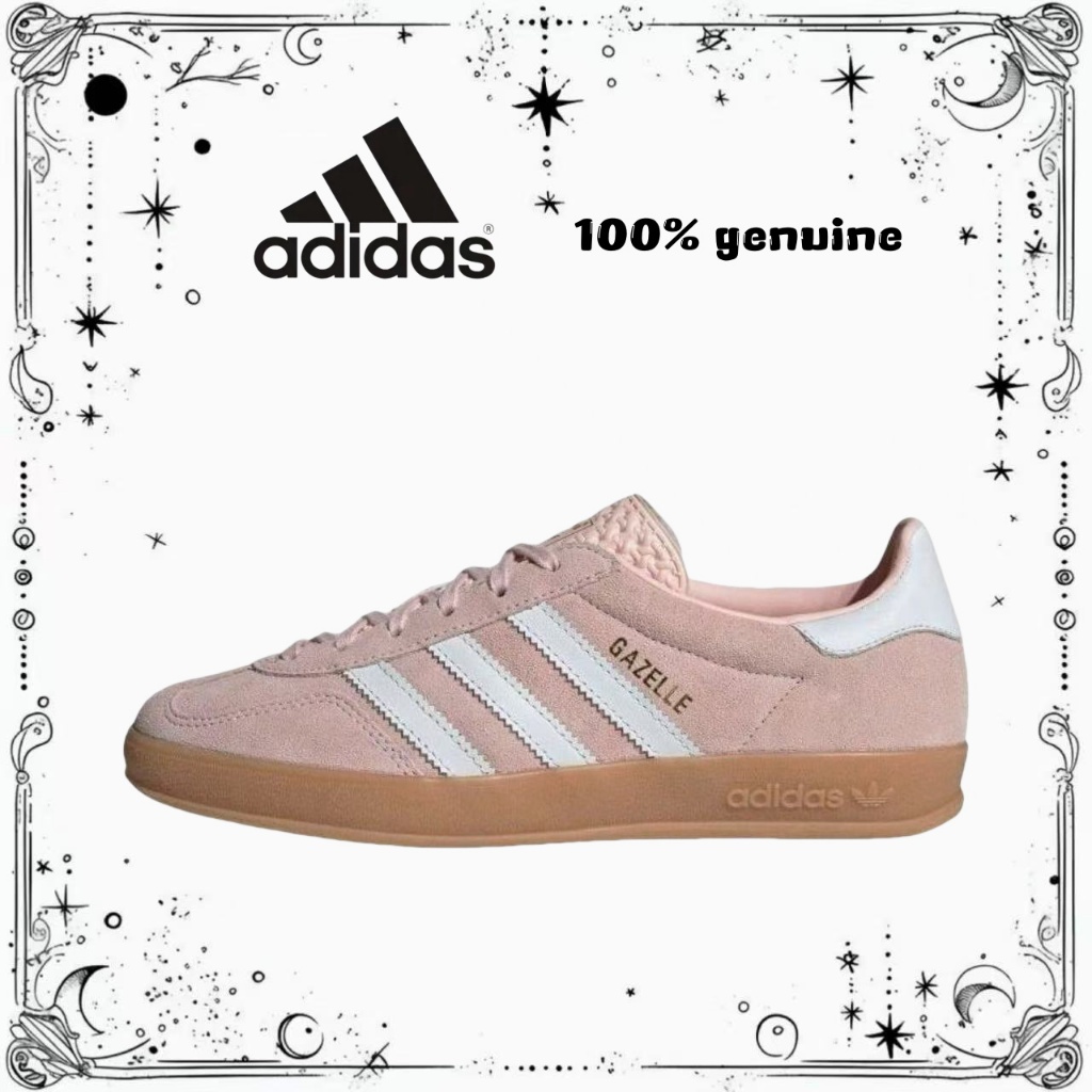 💕(ของแท้ 100 % ) adidas originals Samba OG IH5484 สีขาว/ชมพู