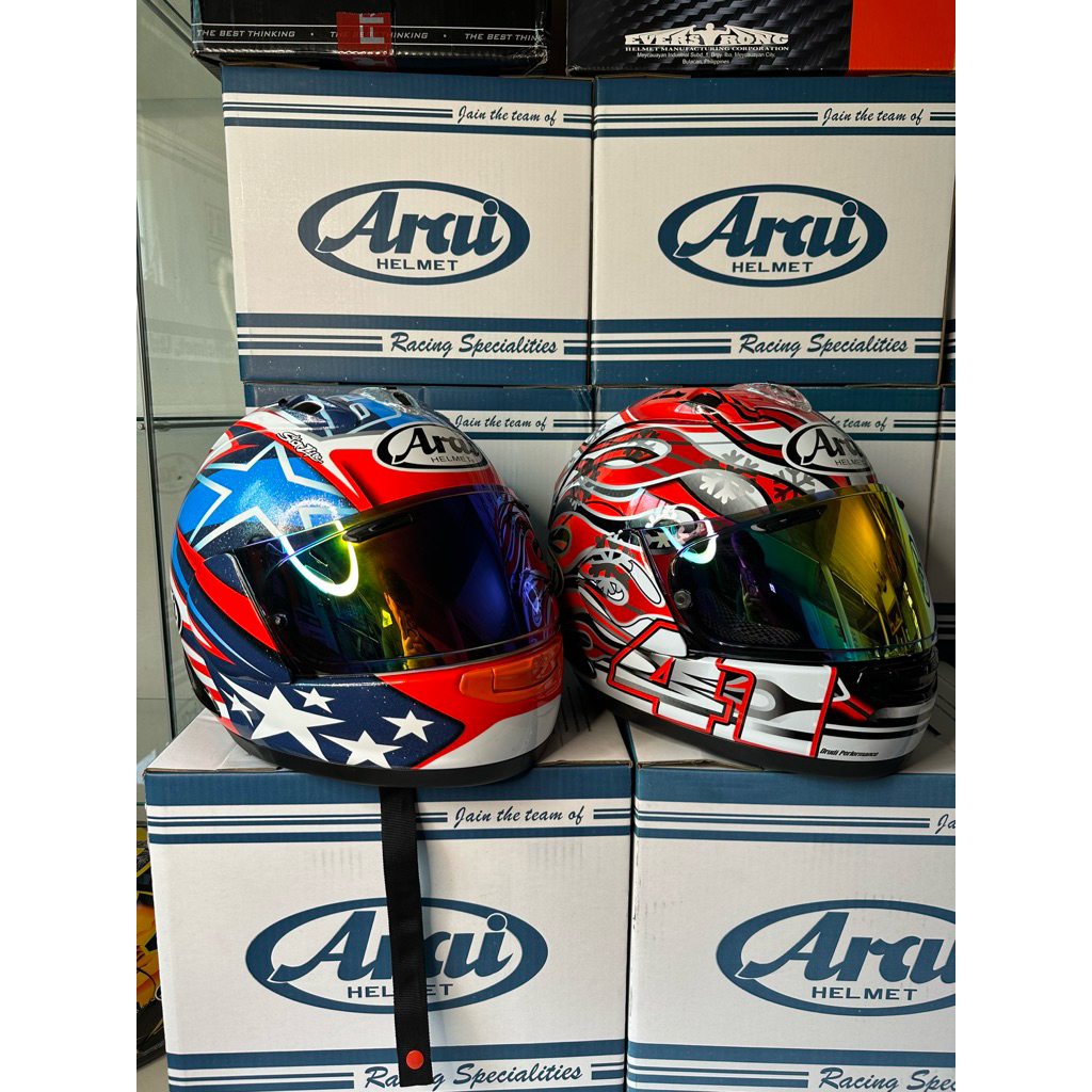 ชิวแต่ง หมวกกันน๊อค Arai Rx7x เฉพาะชิว‼️ (งานเทียบ)